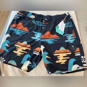 VISSLA Board Shorts The Isle NWT!